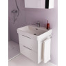 Шкафчик для раковины LAUFEN BASE 810285, с 2 ящиками, глянцевый белый 4.0235.2.110.261.1